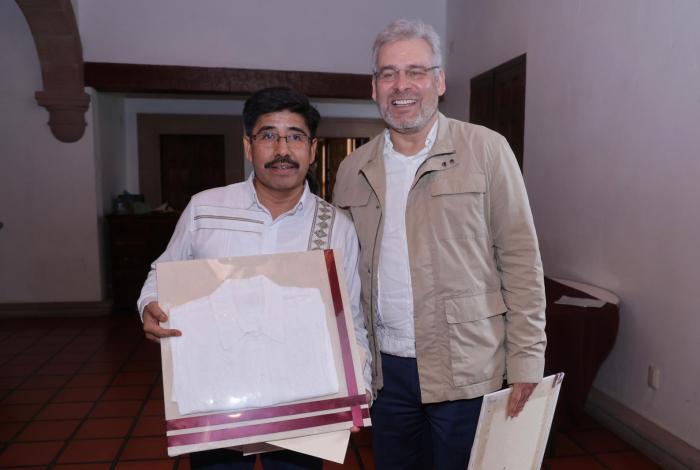 Bedolla refrenda a Hugo Aguilar Ortiz respaldo de Michoacán para transformar sistema de justicia en México