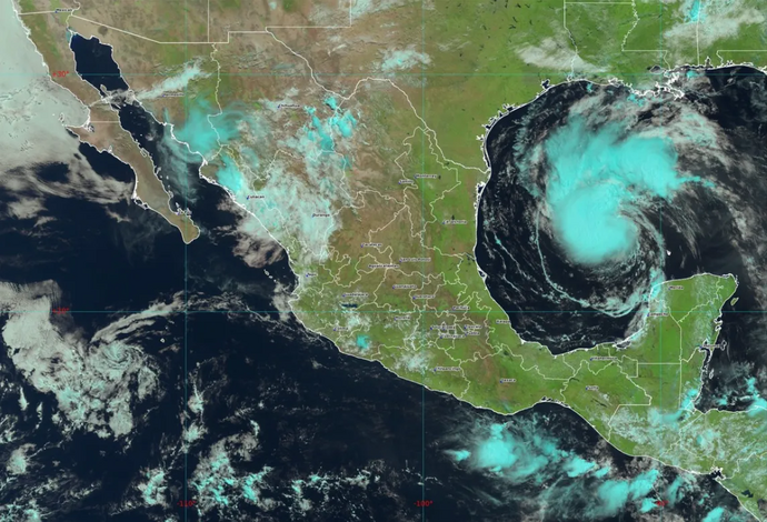 ‘Beryl’ seguirá provocando lluvias en varios estados; el clima en México hoy