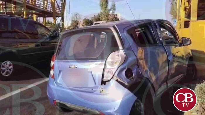 Brutal choque de autos al poniente de Morelia