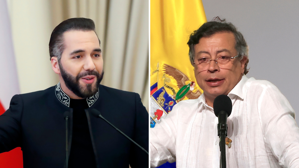 Bukele responde a críticas de Petro ofreciendo los presos de El Salvador