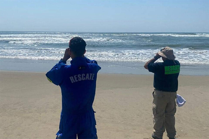 Buscan a estudiante del Conalep Pátzcuaro, desaparecido en el mar de Lázaro Cárdenas