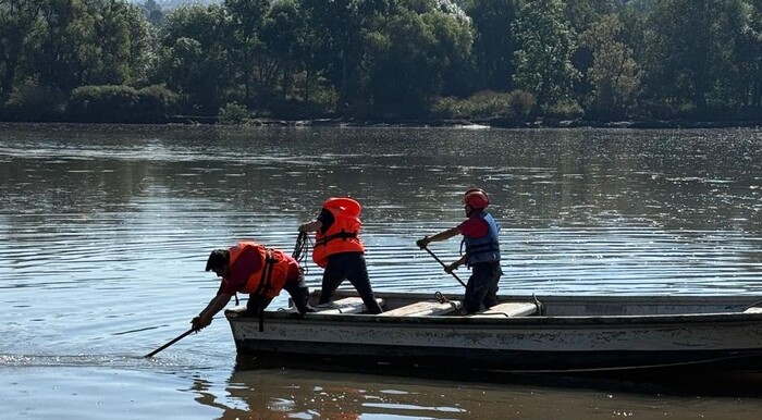 Buscan cuerpo de un hombre en la presa de Tuxpan