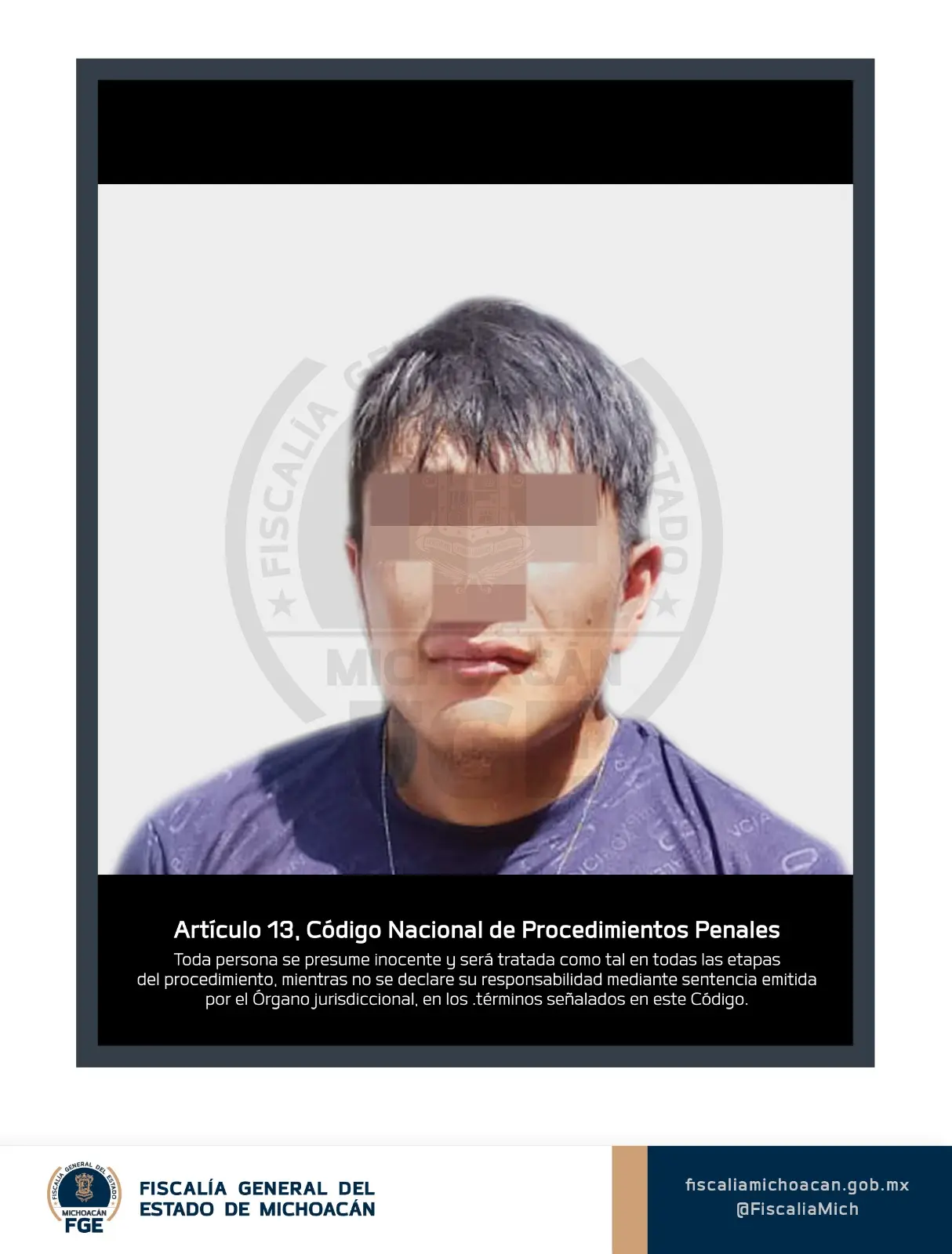 Cae pez gordo en Michoacán