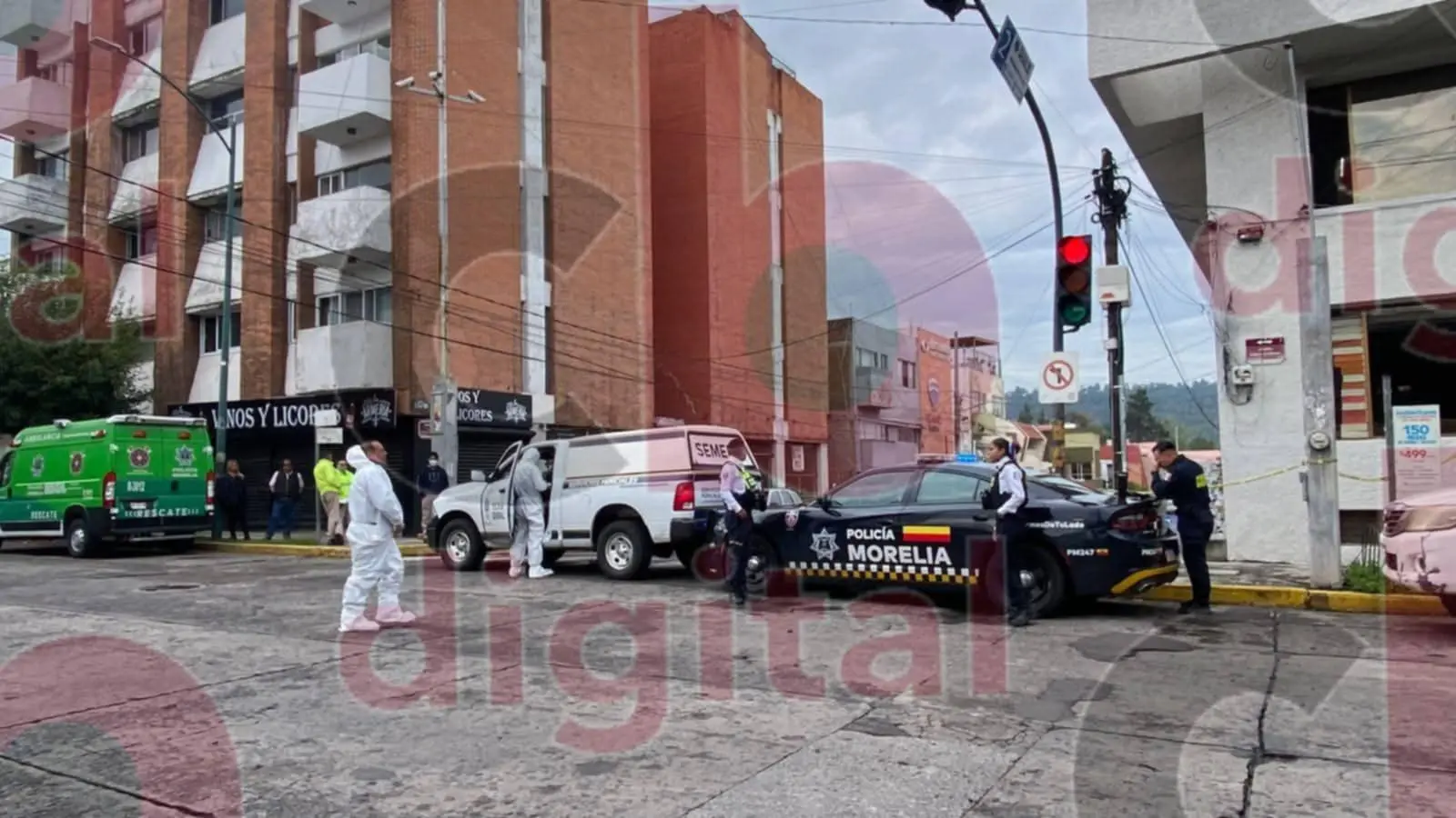 Camión mata a ciclista en Morelia