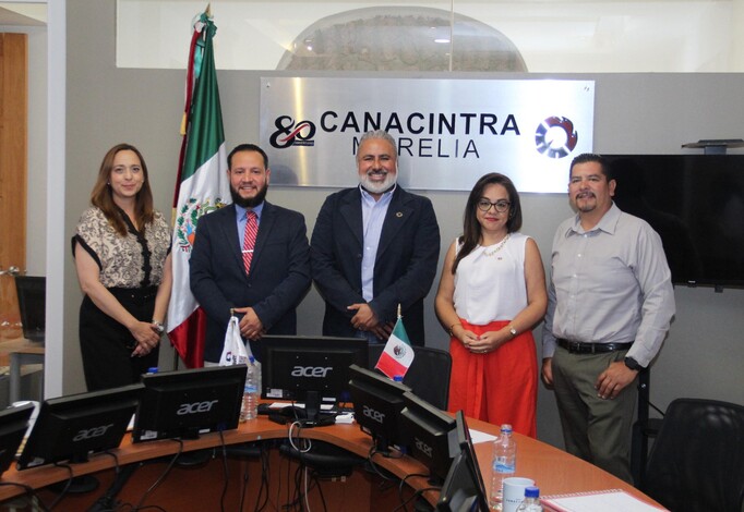 CANACINTRA Morelia e CATMI suman esfuerzos por la capacitación