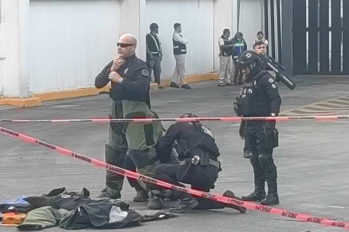 Candado alarma de motocicleta, el causante de la movilización policial afuera de Coca Cola Calzada La Huerta