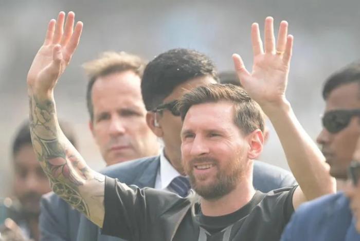 Caos y descontento en el evento de Messi en Calcuta