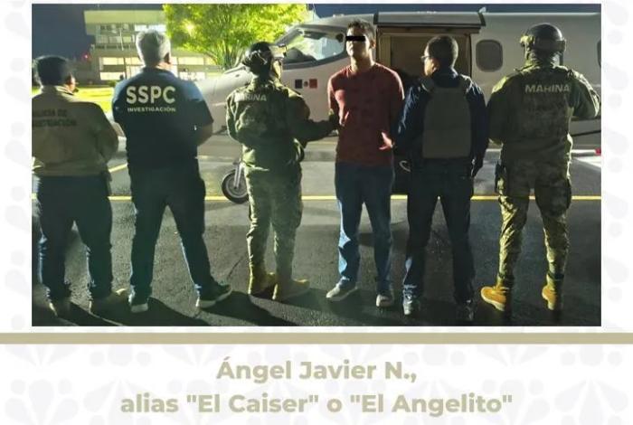 Capturan a “El Angelito”, líder criminal de La Barredora