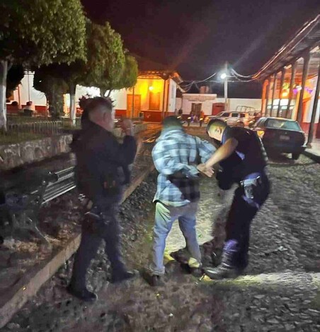 Capturan a hombre tras agredir a su madre en Quiroga