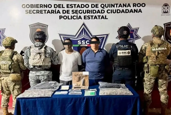 Capturan en Quintana Roo a dos miembros de la pandilla Barrio 18 fugados de una prisión de Guatemala
