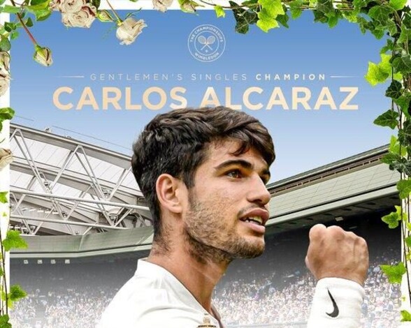 Carlos Alcaraz conquista su segundo título de Wimbledon al vencer a Djokovic