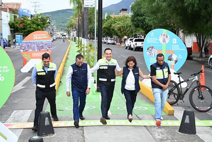 Carlos Soto hace historia en Zamora con ciclovía sustentable