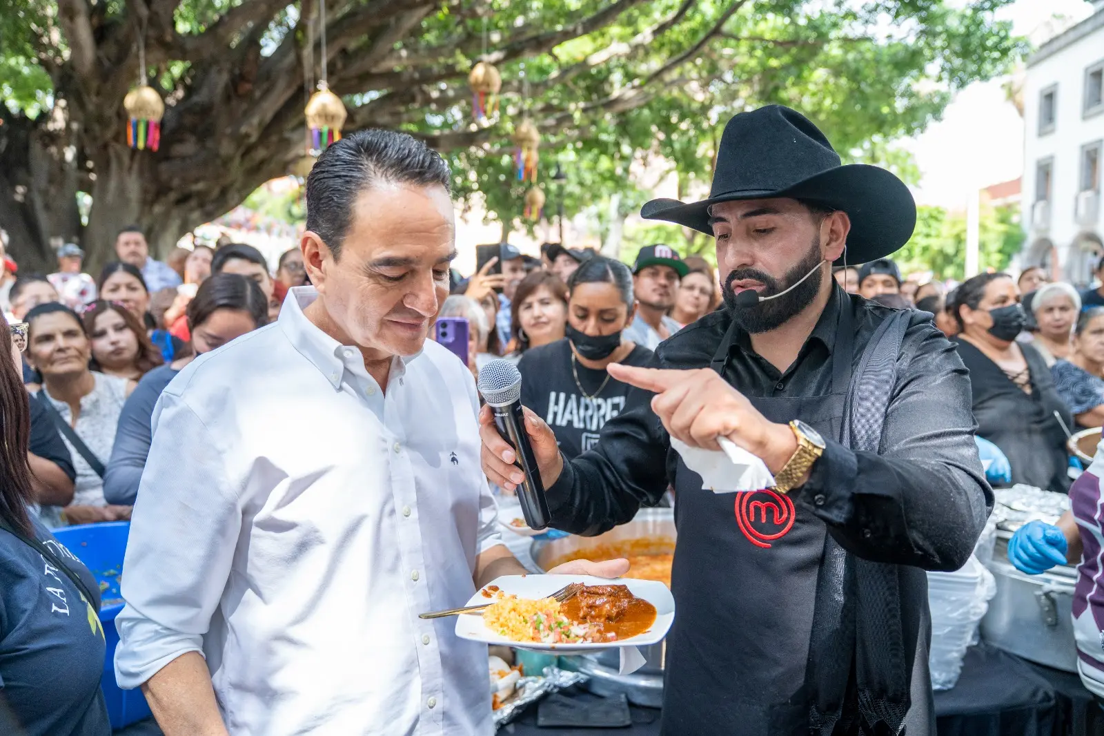 Carlos Soto reconoce a Ricardo Hernández con exhibición gastronómica por poner en alto a Zamora y la región en MasterChef