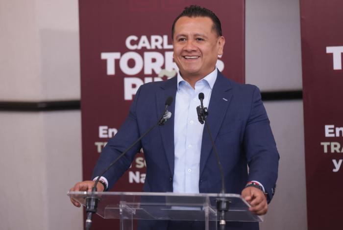 Carlos Torres Piña solicita al Congreso ampliar por 45 días su licencia, continuará recorridos a ras de tierra