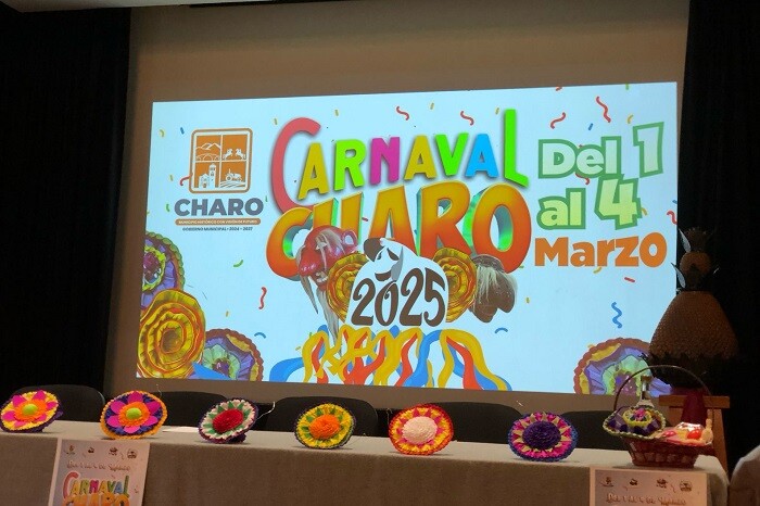 Carnaval de Charo, uno de los más grandes del estado está listo con jaripeos con toritos de petate y más