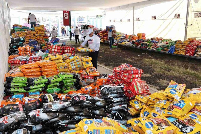 Casi 60 toneladas de croquetas recaudadas en canje de boletos del Jalo Fest