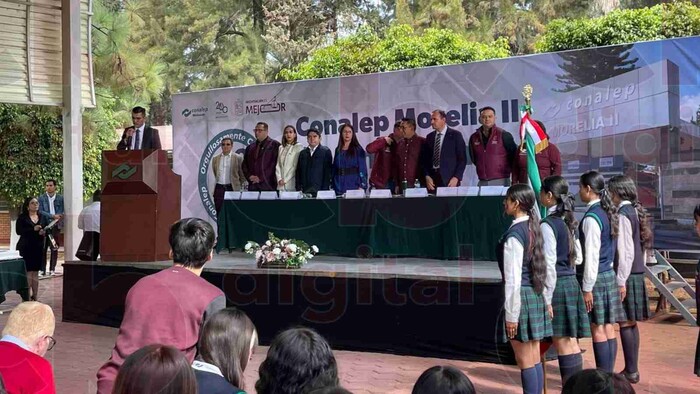 Casi cuatro décadas formando técnicos profesionales celebra CONALEP II Morelia