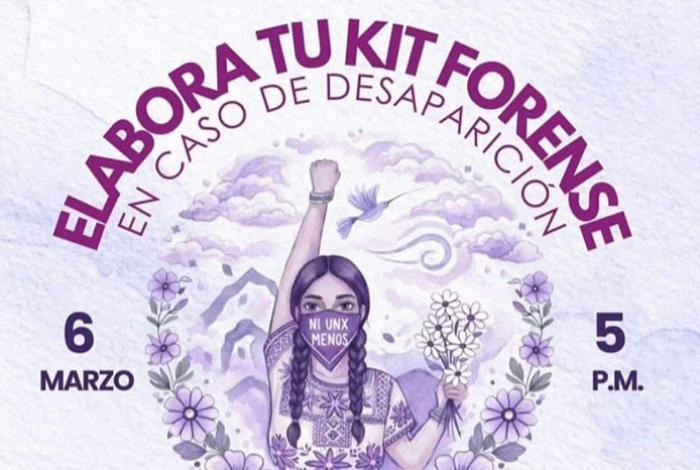 Causa indignación taller en Tehuantepec para preparar “kit forense en caso de desaparición”
