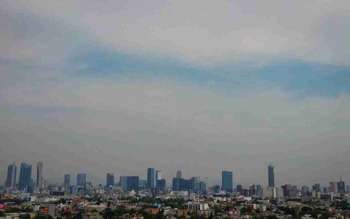 CDMX en rojo por contaminación en el aire