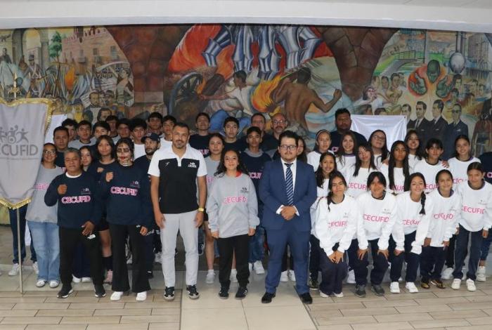 Cecufid abandera a delegación michoacana de Juegos Nacionales Populares