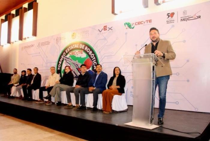 Cecytem da inicio a su octavo Torneo Estatal de Robótica