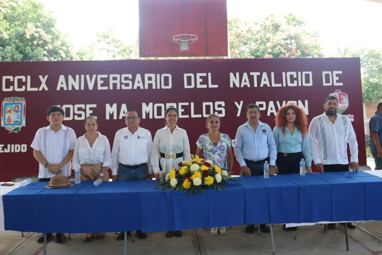 Celebra Fanny Arreola un nuevo aniversario del Ejido Morelos