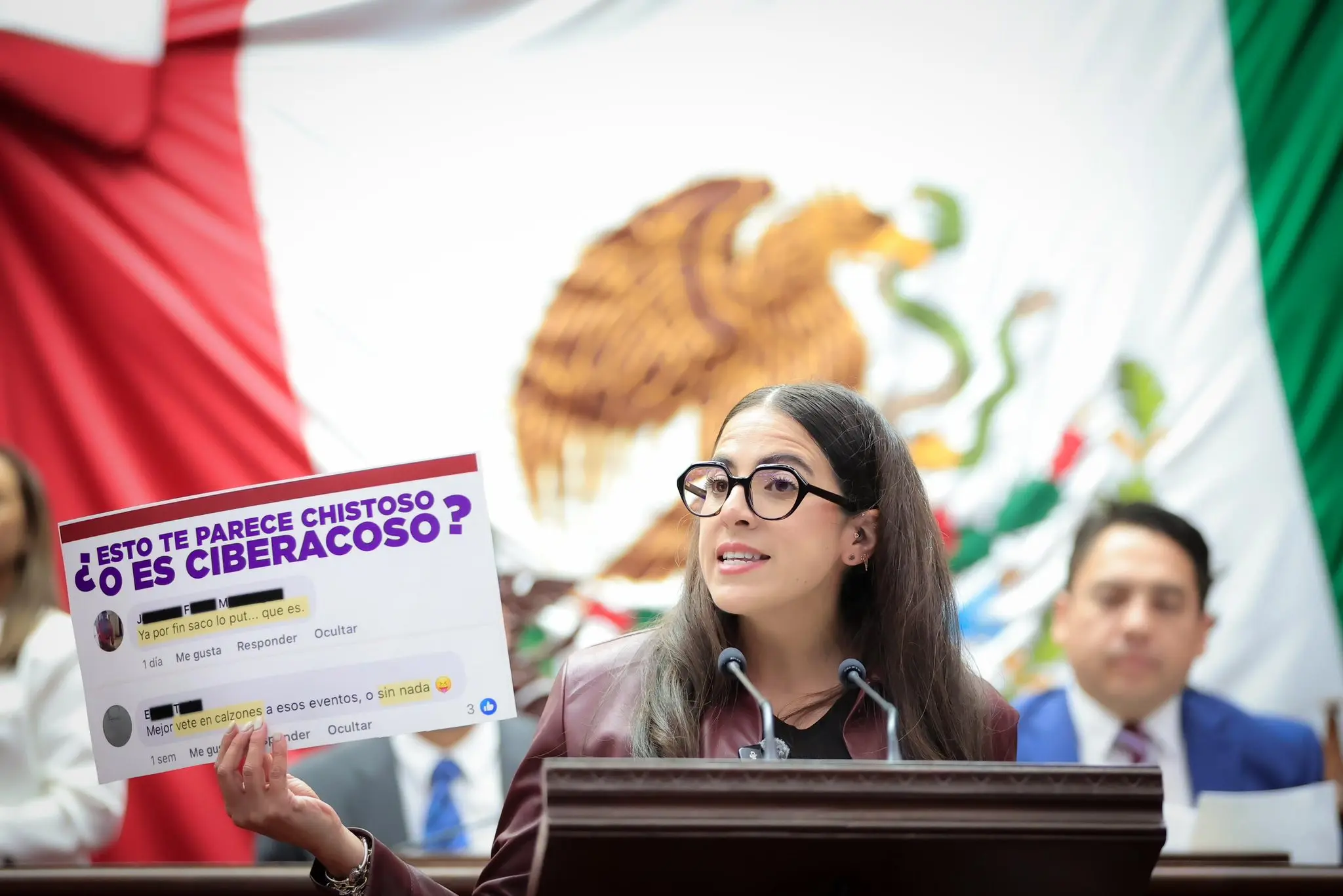 Celebra Giulianna Bugarini reforma que califica como delito el ciberacoso