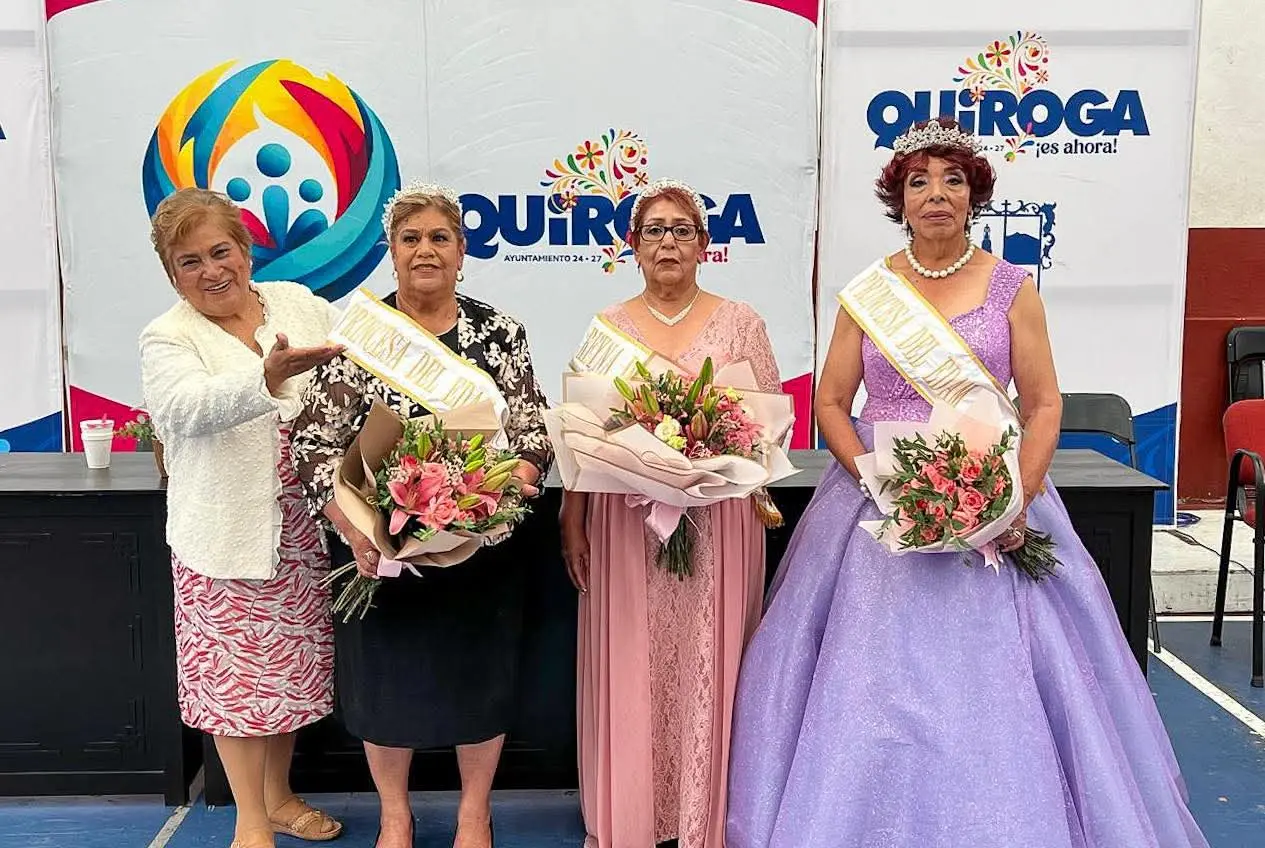 Celebra Quiroga con orgullo y cariño a las y los abuelos en su día