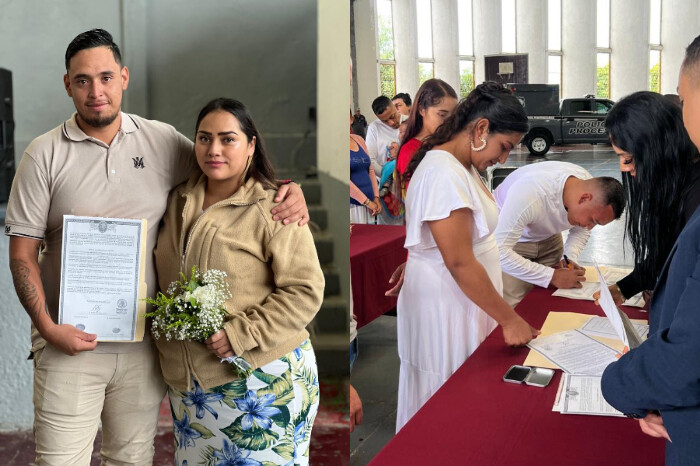 Celebran 17 matrimonios en los centros penitenciarios de Tacámbaro y Uruapan