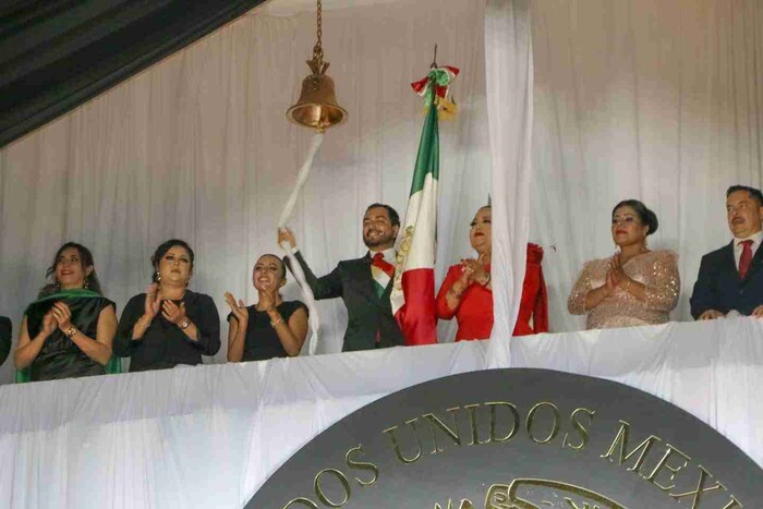 Celebran 214 años del Grito de Independencia en Los Reyes