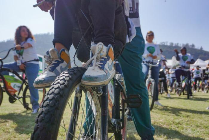 Celebran a las cooperativas con una rodada en Morelia