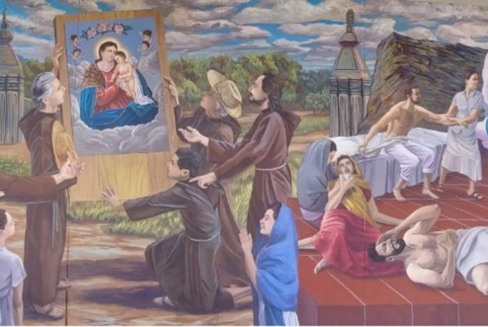 Celebran en Acámbaro a la Virgen del Refugio, protectora de caminantes, a 180 años de su llegada y 80 de su coronación