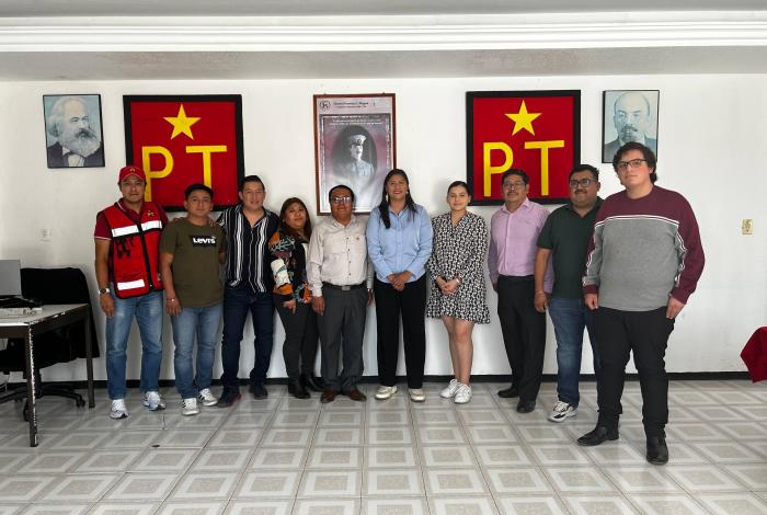 Celeste Ascencio coincide con PT Michoacán, en la importancia de fortalecer la unidad, la organización territorial y el trabajo cercano con el pueblo