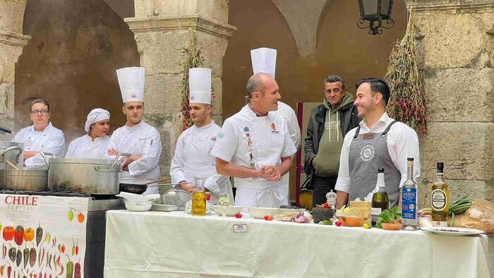 Chef michoacano destaca en Italia la diversidad culinaria del estado