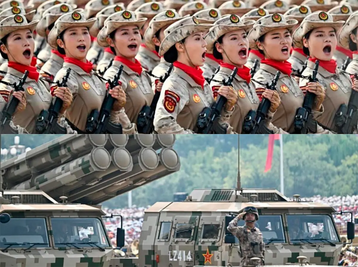 China proyecta su influencia global con desfile militar en Tiananmen
