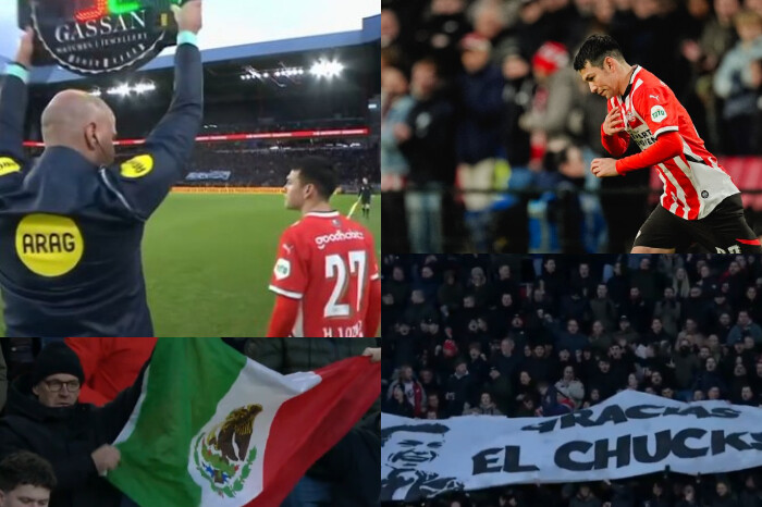 Chucky Lozano se despide del fútbol europeo; pisa el campo y la afición grita su nombre