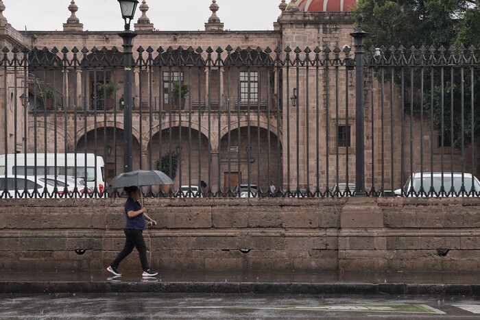 Cielo nublado y lluvias, el clima de este miércoles en Michoacán