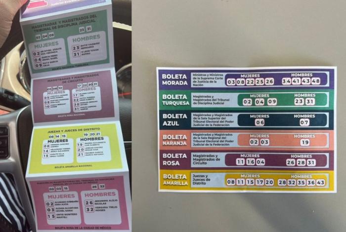 Circulan en redes ‘acordeones’ judiciales que apoyan a candidatos de Morena