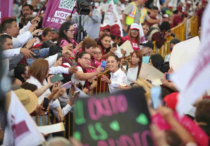 Claudia Sheinbaum invita al pueblo de Torreón, Coahuila a votar por el plan C este 2 de junio por un México justo, democrático y de derechos