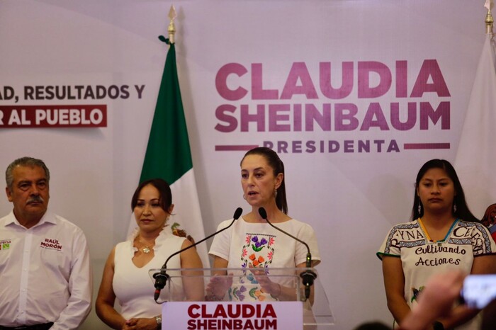 Claudia Sheinbaum vendrá a Michoacán el próximo domingo