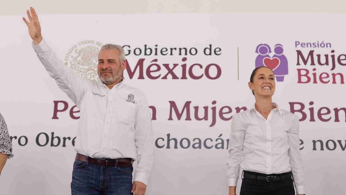 Claudia Sheinbaum visita oficialmente Michoacán por primera vez como Presidenta de México