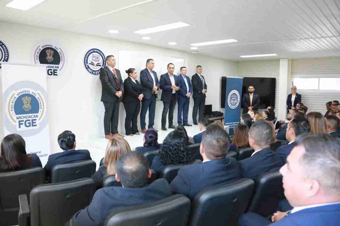 Clausura Fiscal General capacitación interinstitucional, impartida por la CONASE a Unidades Antisecuestro de la Región Occidente