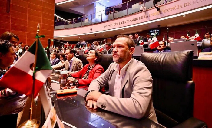 Clemente Castañeda, coordinador de MC en el Senado, denuncia detención del senador Daniel Barreda y su padre en Campeche