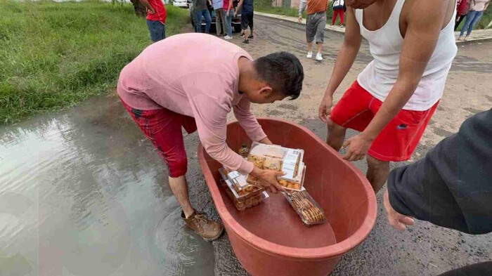 Clínica de rehabilitación afectada por inundaciones