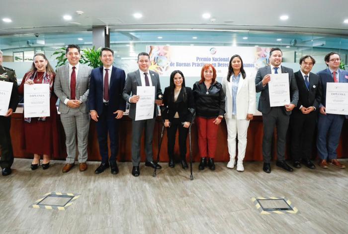 CNDH entrega el Premio Nacional de Buenas Prácticas en Derechos Humanos 2025