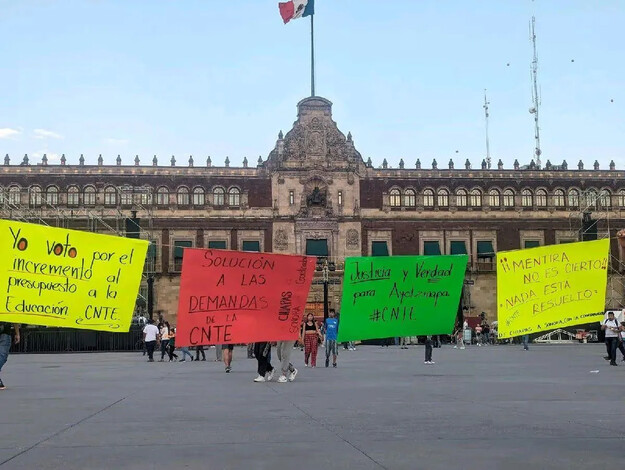 CNTE da beneficio de la duda a Sheinbaum; “no se han cumplido compromisos”, aclara