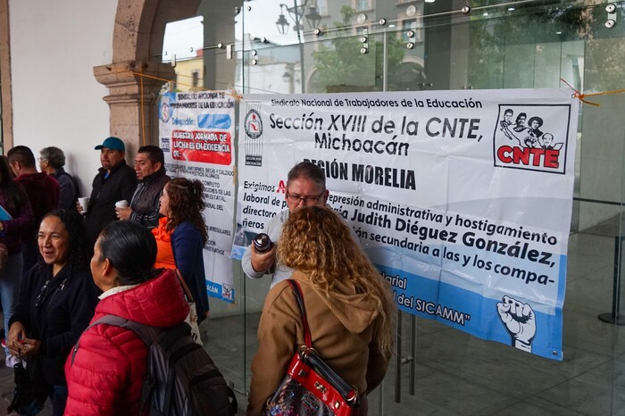 CNTE Michoacán espera resolución de demandas o habrá toma de oficinas estatales