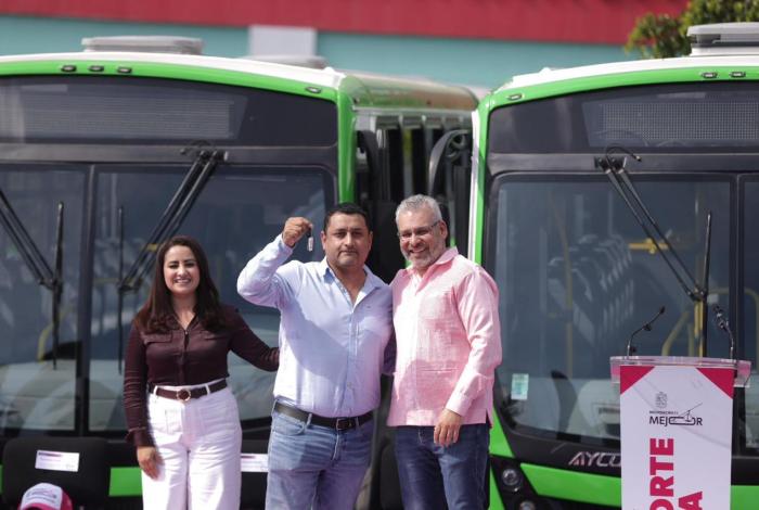 Cobro con tarjeta en transporte público de Uruapan, a finales de febrero: Bedolla