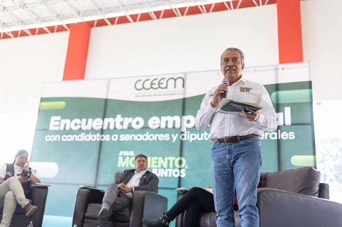 Coinciden Morón y CCEEM en necesidad de cambiar modelo económico de México