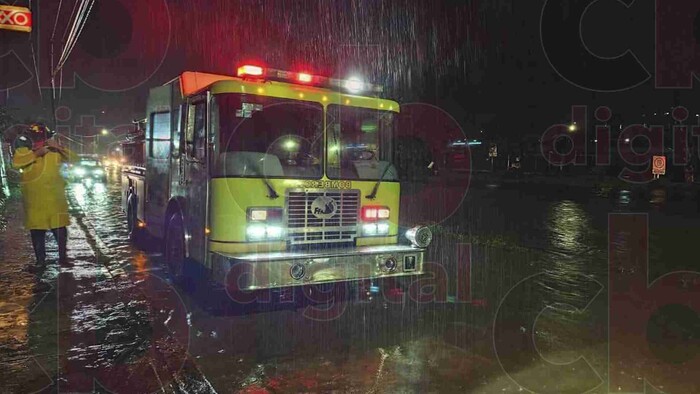 Colonias Carlos Salazar, Primo Tapia Pte y Prados Verdes presentan inundaciones en viviendas tras lluvias